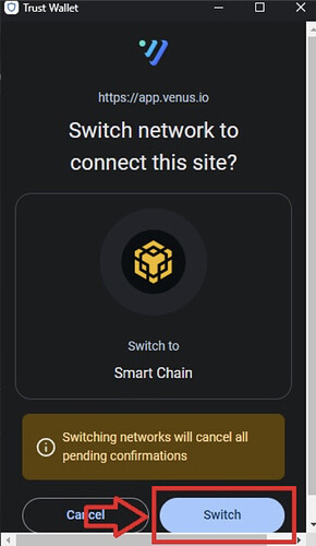 Switch network to